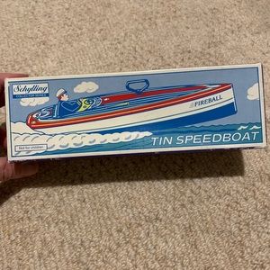 Schylling Collector Series Tin Speedboat